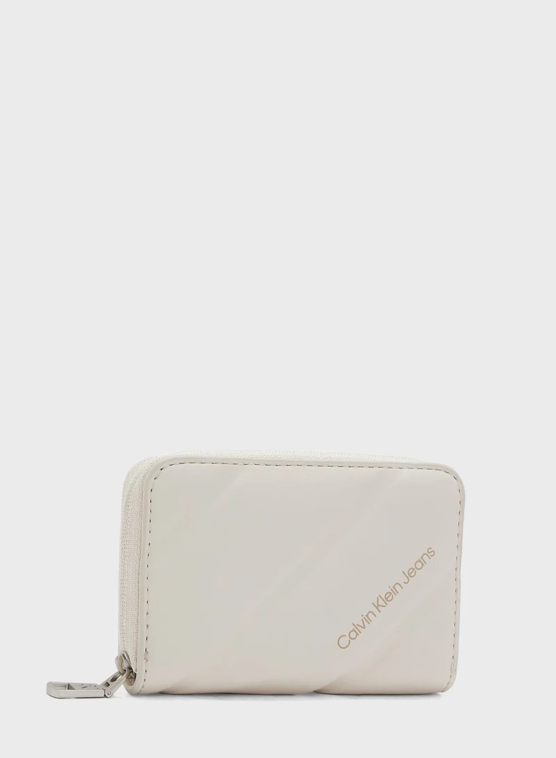 Calvin Klein Jeans Quilted Zip Over Wallet
