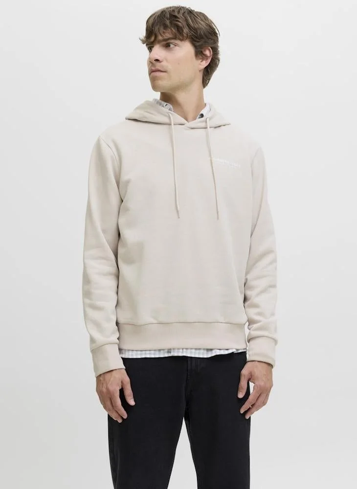 Graphic Regular Fit Pullover Hoodie