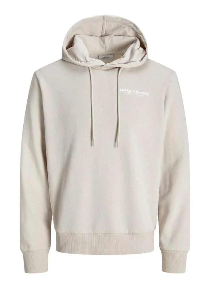 JJ Rebel  Graphic Regular Fit Pullover Hoodie for Men | Best Price UAE
