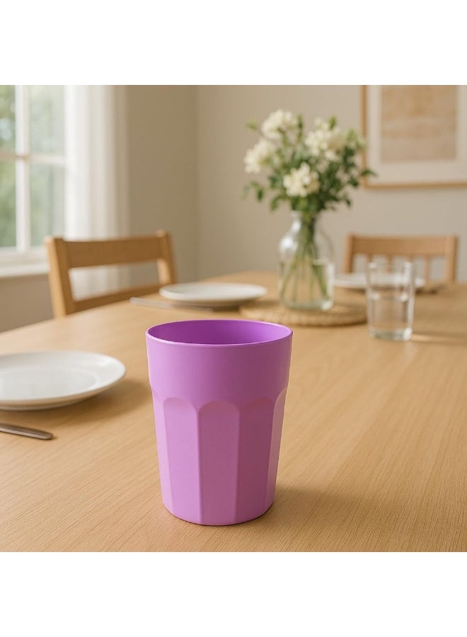 BS Unbreakable Plastic Tumbler/Large 450ml – Durable Reusable Drinking Glass for Water, Juice & Beverages - Image 4