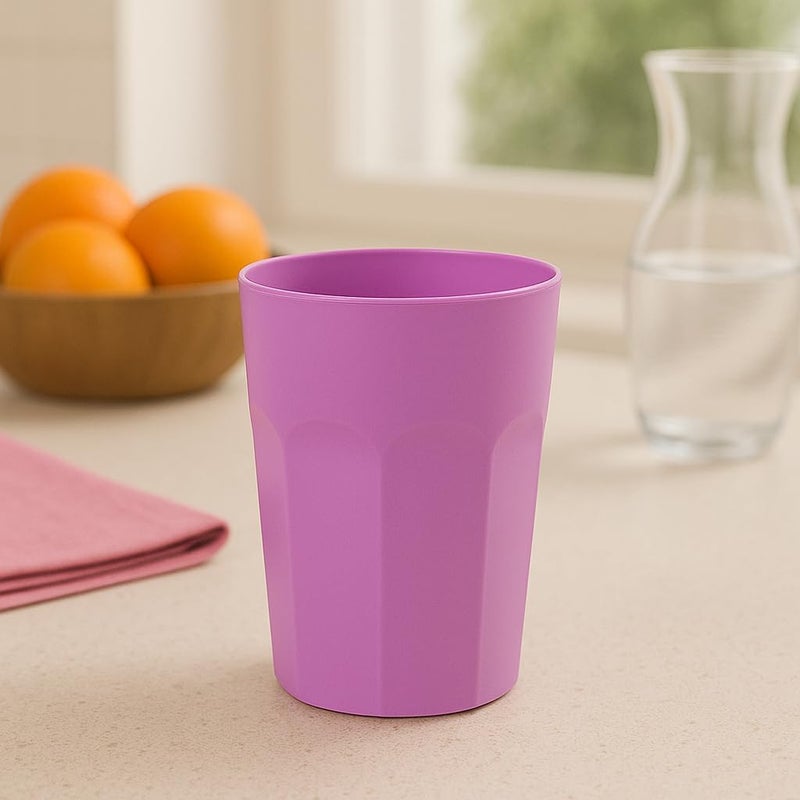 BS Unbreakable Plastic Tumbler/Large 450ml – Durable Reusable Drinking Glass for Water, Juice & Beverages - Image 1