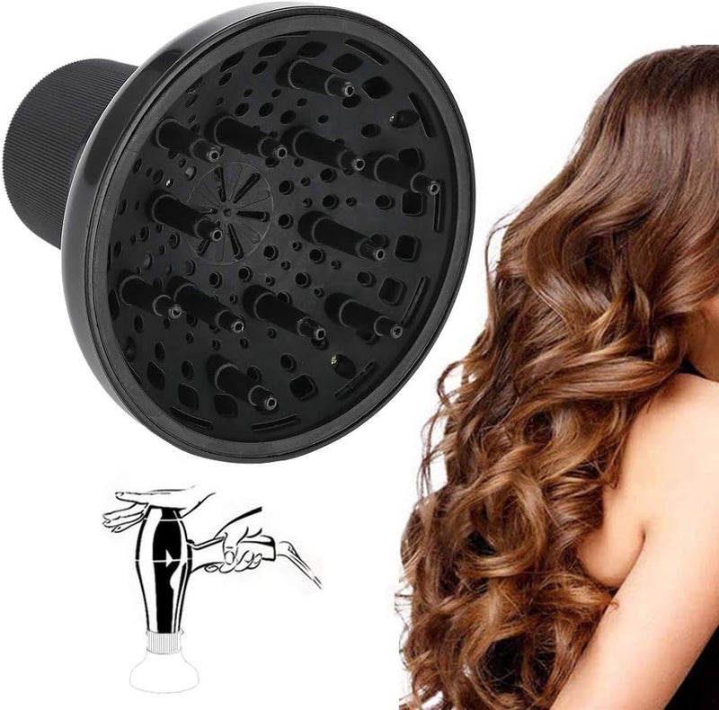 klarako Hairdryer Diffuser, Hair Blower Diffuser Cover, Accessory For Curly For Or Wavy Hair Styling - Image 1