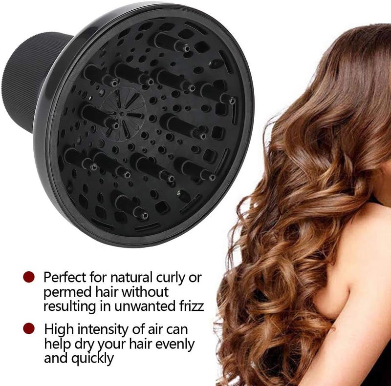 klarako Hairdryer Diffuser, Hair Blower Diffuser Cover, Accessory For Curly For Or Wavy Hair Styling - Image 2