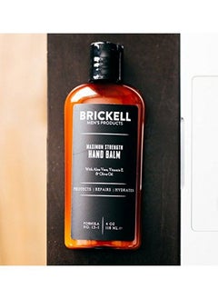 Brickell Men's Products Brickell Men'S Maximum Strength Hand Lotion For Men Natural And Organic Fastabsorbing Hand Lotion With Vitamin E Shea Butter And Jojoba 4 Ounce Scented  - Image 3