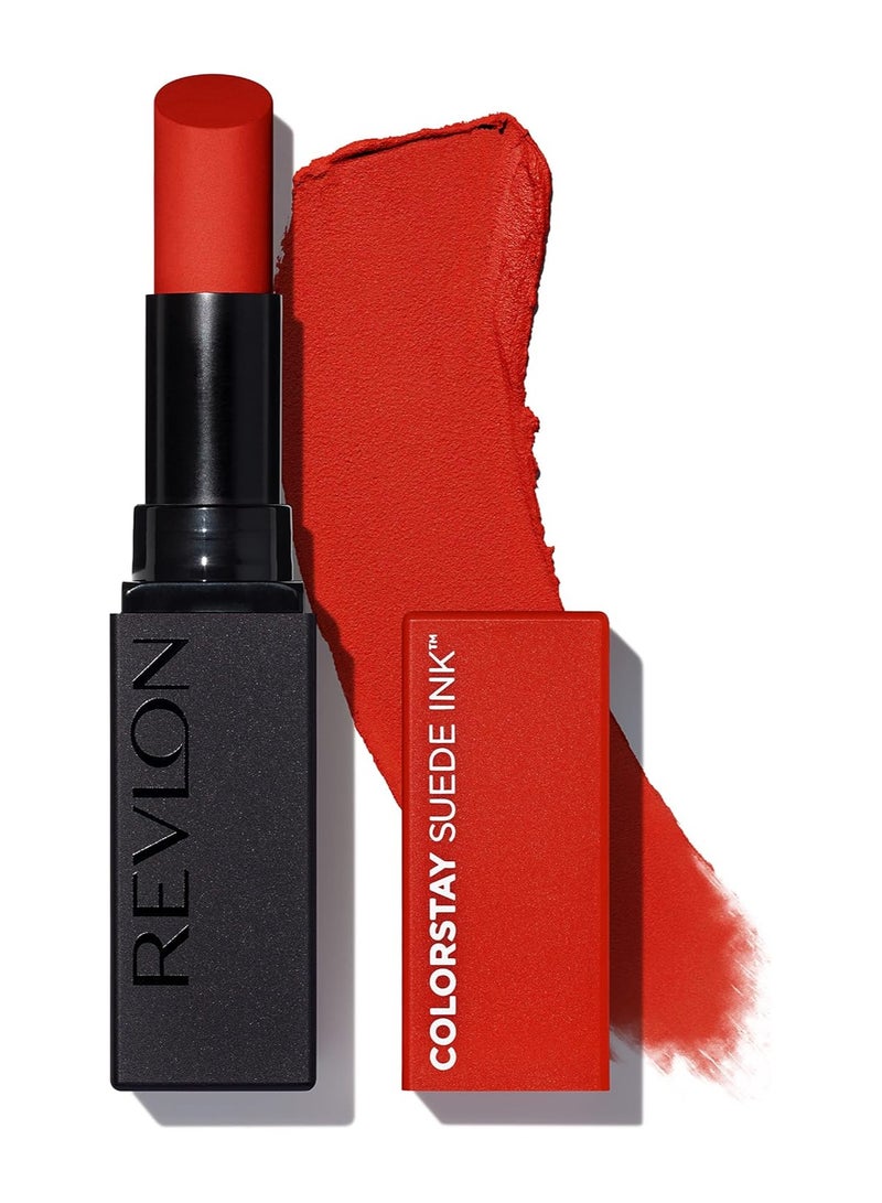 Revlon ColorStay Suede Ink Lipstick, 014 Spit Fire, 1 Piece multicolour - Image 1