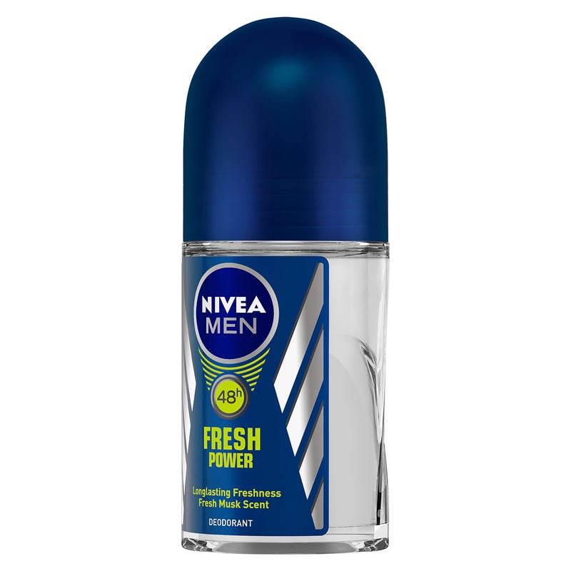 Nivea Fresh Power Deodorant Roll On for Men50 ml Pack of 3 - Image 3