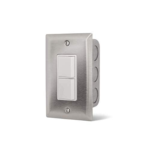 Infratech Duplex Stack Switch 14-4300 Single Wall Plate Controller - Image 4