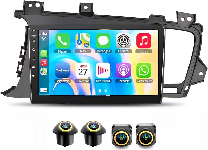 VIEREX KIA Optima K5 Android Car Stereo with Camera - Image 1