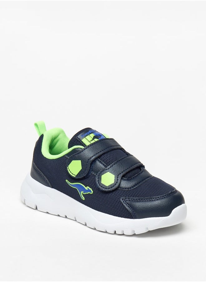 kangaROOS - Boys' Textured Sports Shoes with Hook and Loop Closure - Image 1