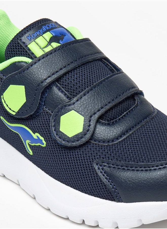 kangaROOS - Boys' Textured Sports Shoes with Hook and Loop Closure - Image 1