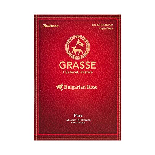 Bullsone بولسوان غراس ليستيريل، معطرات هواء طبيعية للسيارات، عطر فاخر للسيارة - ورد بلغاري - Image 2