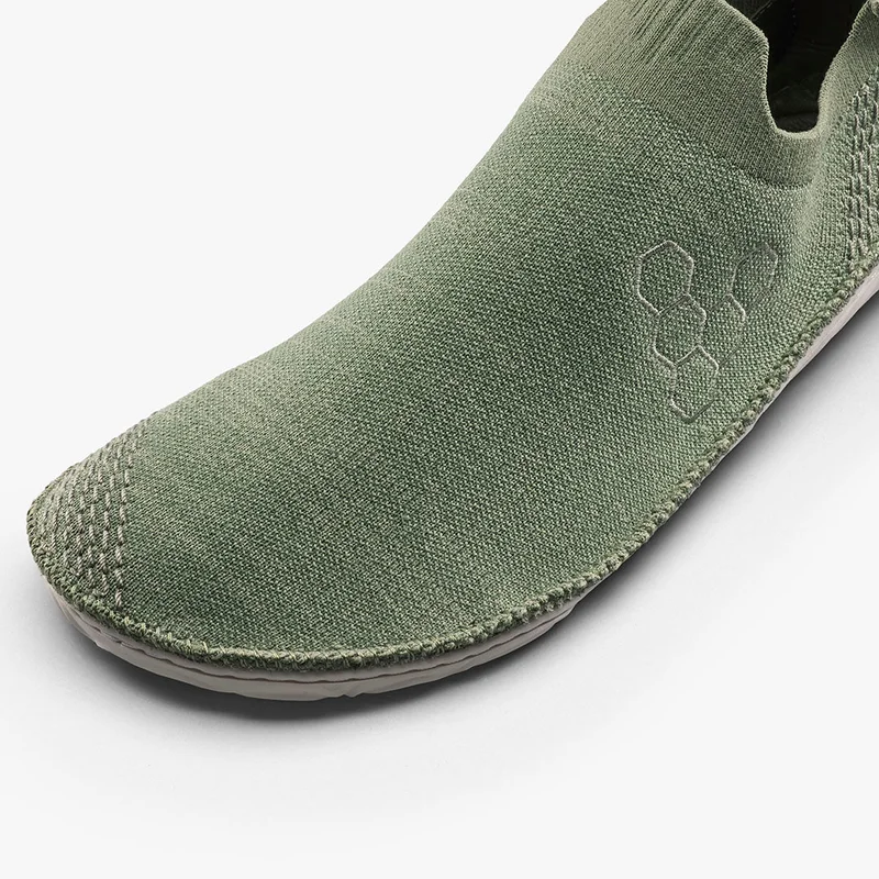 Vivobarefoot Sensus Slip On Knit Casual Olive Night