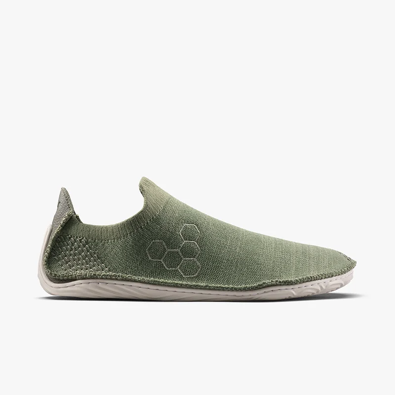 Vivobarefoot Sensus Slip On Knit Casual Olive Night