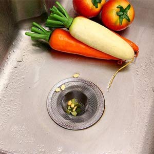 JAI BALAJI Stainless Steel Sink Strainer Kitchen Filter Stopper Drainer (12cm) - Image 3