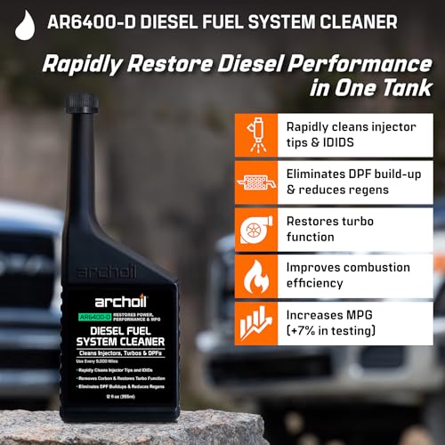 Archoil AR6400-D Diesel Fuel System Cleaner (12 oz) Four Pack - Rapid Injector Cleaner, Turbo & DPF Deposit Control - Image 2