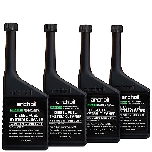Archoil AR6400-D Diesel Fuel System Cleaner (12 oz) Four Pack - Rapid Injector Cleaner, Turbo & DPF Deposit Control - Image 1