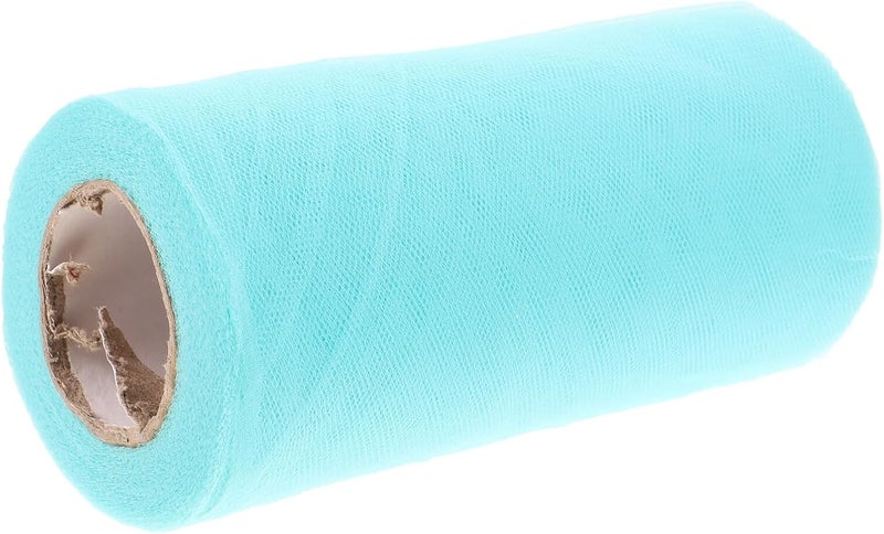 Uonlytech Mint Green Wedding Table Skirt Tulle Roll 22 Meters DIY Decorative Party Tulle for Wedding, Bridal Shower, Home and Event Wrapping - Image 1
