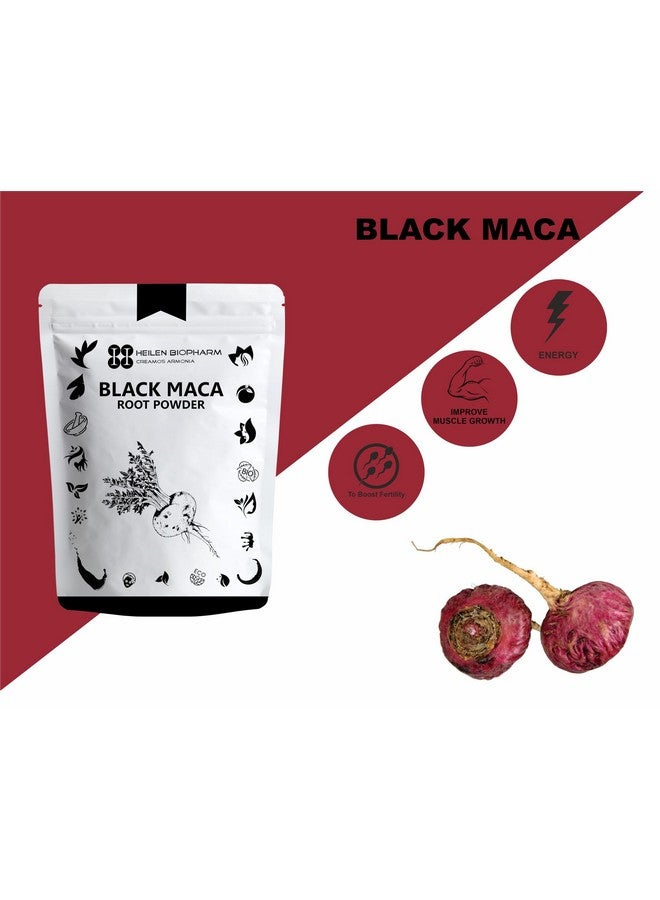 Heilen Biopharm Premium Peruvian Red Maca Root Capsules For Health Improvement - 500 mg x 180 Per Bottle I Pack of 1  - Image 5