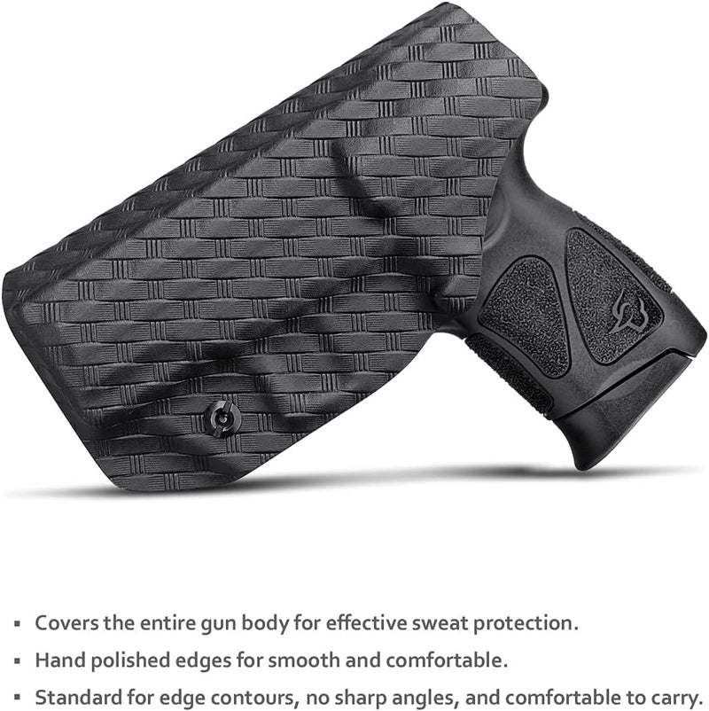 POLE.CRAFT Taurus G3C G2C Holster IWB Kydex Holster Taurus G3C / G2C / G2S / PT111 / PT140 9mm/.40- Inside Waistband Concealed Carry - Image 3