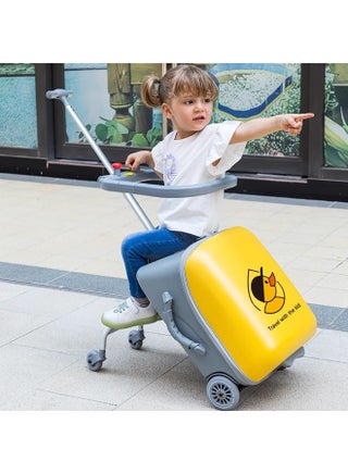 Generic Rolling Luggage Case for Kids, Expandable Carry on