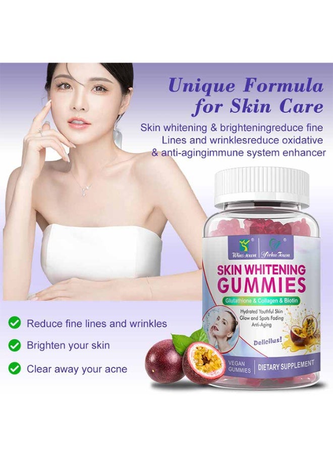 glutathione enhancer دواء تسوق وينز تاون وحلوى جيلاتينية لتبييض البشرة، الجلوتاثيون والكولاجين والبيوتين، مكمل فعال لتفتيح البشرة أونلاين في السعودية NATURE GLOW✨🌿, GLUTATHIONE COLLAGEN Number of Tests:96 Tests cleanser for oily skin
