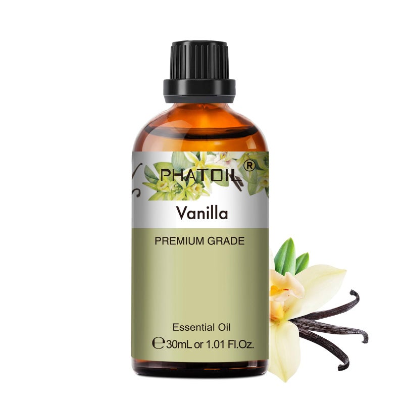 PHATOIL Vanilla Essential Oil 101FlOz 30ML PHATOIL Pure Essential Oil Singles for Aromatherapy Diffusers Humidifiers Great for DIY Candle and Soap Making Gift for Friend - Image 3