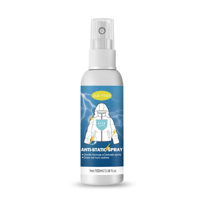 Eforcase Anti Static Spray - Antistatic Spray Household Antistatic Spray for Clothes Furniture & Car, Controls Pet Hair 100ML - Image 1
