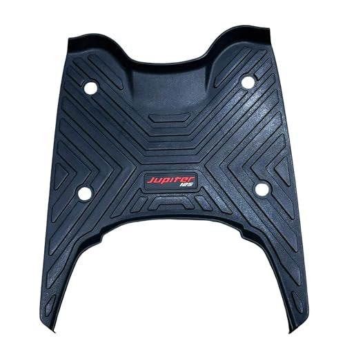 Ramanta Jupiter 125 Accessories | 7D TPE Removeable & Washable Floor Board | Heavy Duty Floor/Foot Mat | Compatible with for New Juipter 125CC (BS6) Premium Comfort and Durability (1 PC; Black) - Image 1