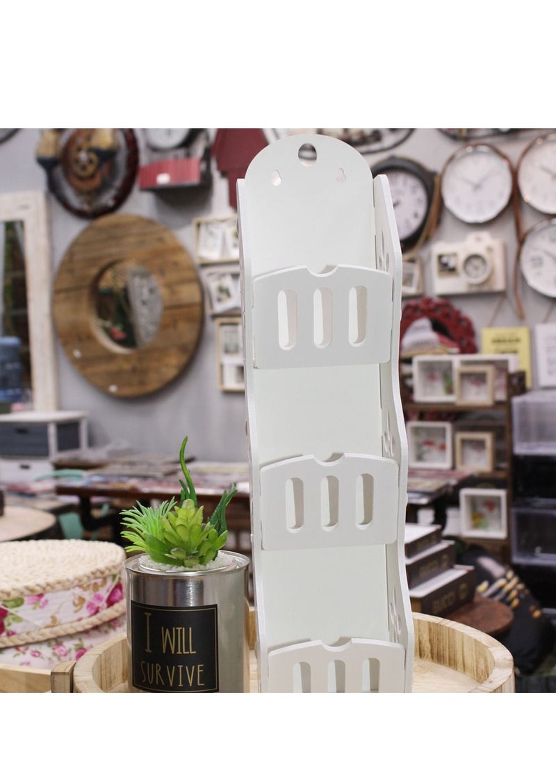 FFD Wall Hanging Shelves 3 Layer Bathroom Organizer Storage Rack Floating Shelf For Living Room Bathroom Bedroom Kitchen Shower - Image 2