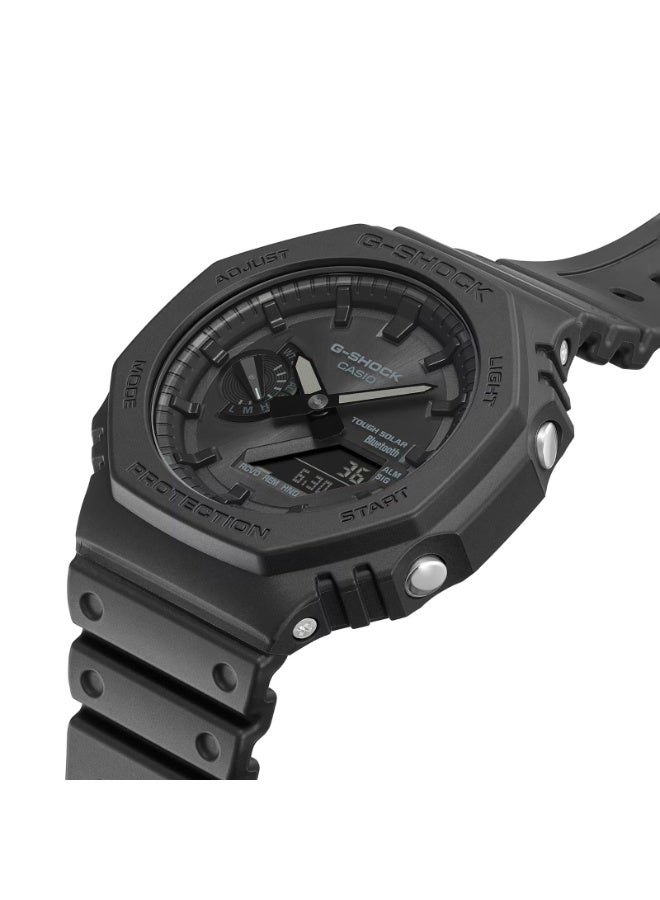 Casio G SHOCK GA B2100 1A1DR Tough Solar Bluetooth Analog Digital Watch Carbon Core Guard 200m Water Resistant All Black - Image 4