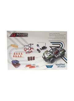 D-Power 35 - Pieces Diy Modified Race Car For Kids , Scale 1:32  - Image 4