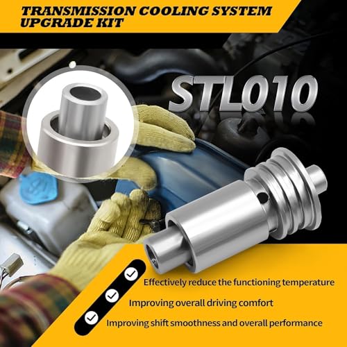 Jecoupoon STL010 Cooler Flow Bypass Valve Kit Upgrade Compatible with 6L80 6L90 Trucks 2014up 8L90E 8L80 10L90 2016up Cooler Flow Bypass Valve Kit - Image 5