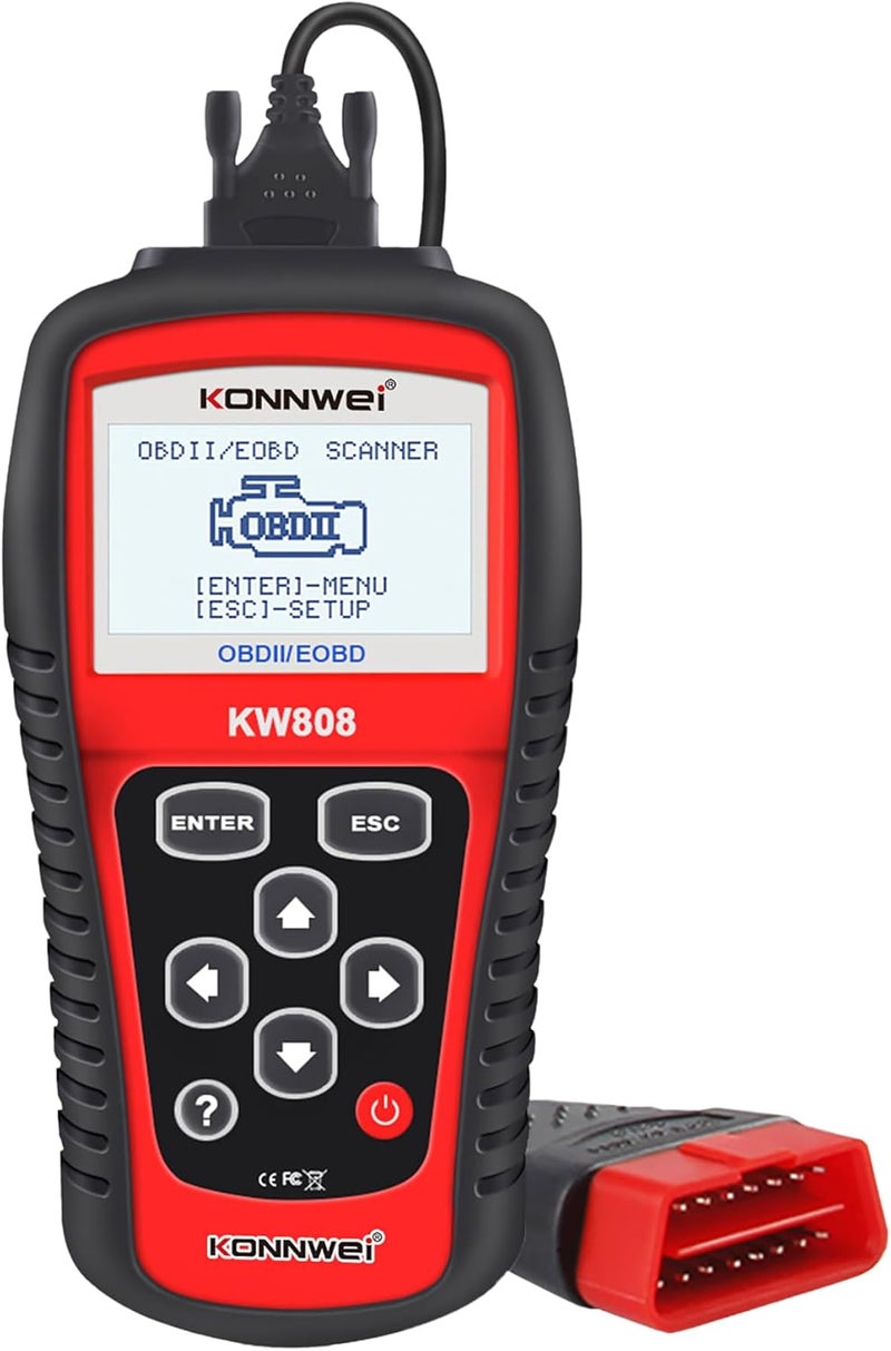 Konnwei Bluetooth Car Diagnostic Scanner – Wireless OBD2 Code Reader for iOS & Android – Fast Engine Light Check & Real-Time Monitoring – Smart Automotive Fault Code Tool – Easy DIY Setup  - Image 5