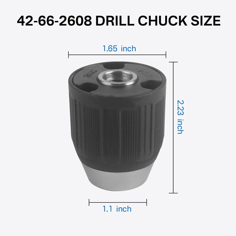 superbobi 42662608 Chuck Assembly Durable Replacement Parts for 42662608 Chuck - Image 2