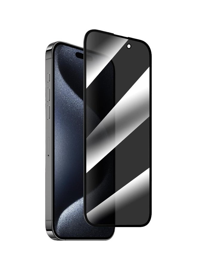 ماركة غير محددة - واقي شاشة لـ آيفون 12 برو ماكس (iPhone 12 Pro Max) (ضد البصمة) نانو مضاد للتجسس لحماية الخصوصية (لقافة) و بجودة عالية, حماية قصوى للشاشة من الخدوش والكسر - Image 1