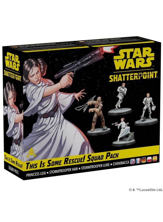 Atomic Mass Games Star Wars Shatterpoint This is Some Rescue! Squad Pack - Tabletop Miniatures Game, Strategy Game for Kids and Adults, Ages 14+, 2 Players, 90 Minute Playtime - Image 1