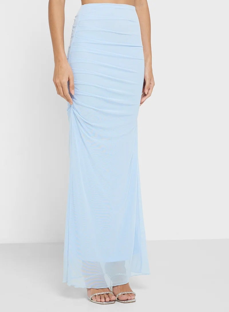 Ginger Corset Bodice Top & Bodycon Skirt Set with Scarf - Image 4