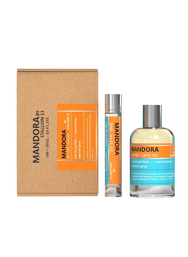 Mandora By Stallion 53 Eau De Parfum For Unisex - 100 + 20 ML