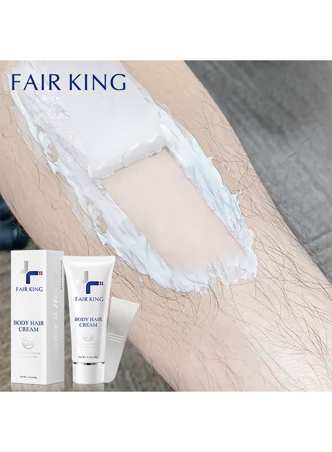 فير كينج كريم إزالة الشعر ، مزيل الشعر للنساء ، الشعر غير المرغوب فيه في الإبطين ، الساق ، الأجزاء العامة أو الخاصة ، إزالة الشعر منطقة البيكيني 40 غرام - Image 3