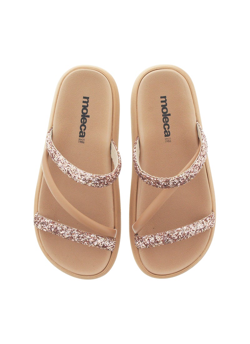 موليكا صنادل مسطحة للنساء - صنادل مسطحة أنيقة ونعال مسطحة مريحة للسيدات - Image 5