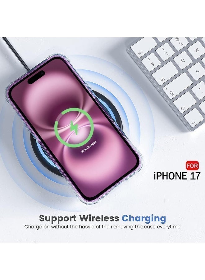 جراب شفاف لهاتف iPhone 17 مصنوع من مادة TPU الناعمة المرنة المصنوعة من السيليكون المقاوم للصدمات والغطاء الخلفي الشفاف لهاتف iPhone 17 - Image 4