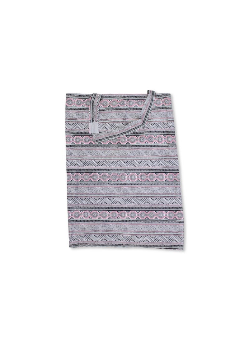 Junior Cotton Breastfeeding Cover –  Multicolored Pattern - Image 2