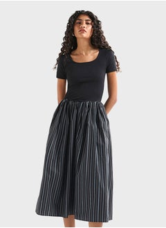FAV Striped Pocket Detail Dress  - Image 1
