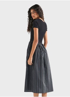 FAV Striped Pocket Detail Dress  - Image 2