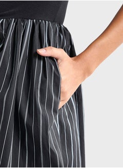 FAV Striped Pocket Detail Dress  - Image 3