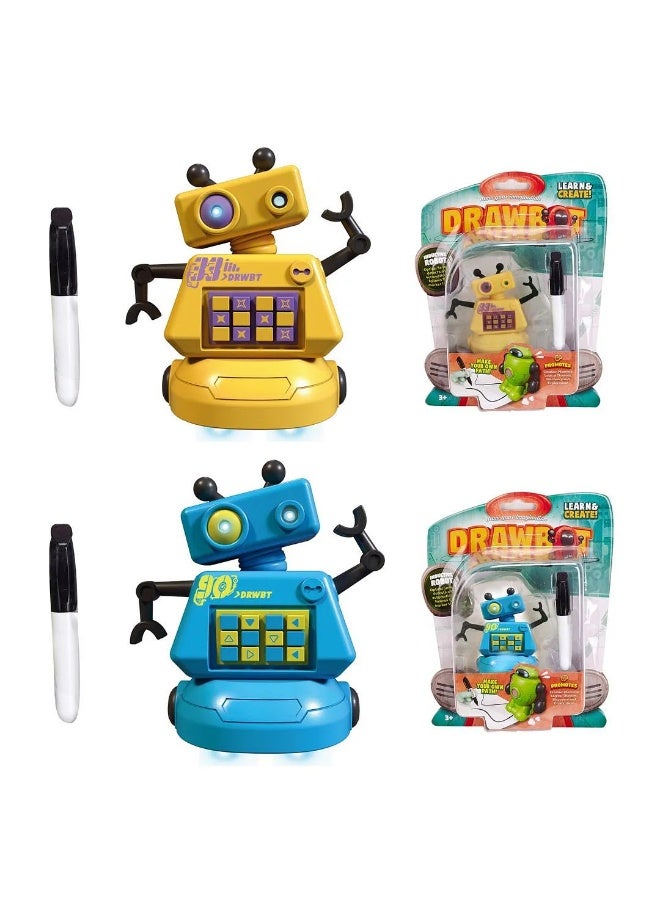 Sam Toys - Drawbot Line Tracker Robot Kids Toy - 1 Pc - Color May Vary - Image 1
