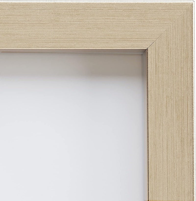 Rectangular Picture Frame Pack: 5 Pack 8 X 10 Inch White Wood Frames With Durable Glass Front - Easy Open Close Design With Easel Back And Wall Hooks For Displaying Art Prints Family Vacation Photos - Image 5