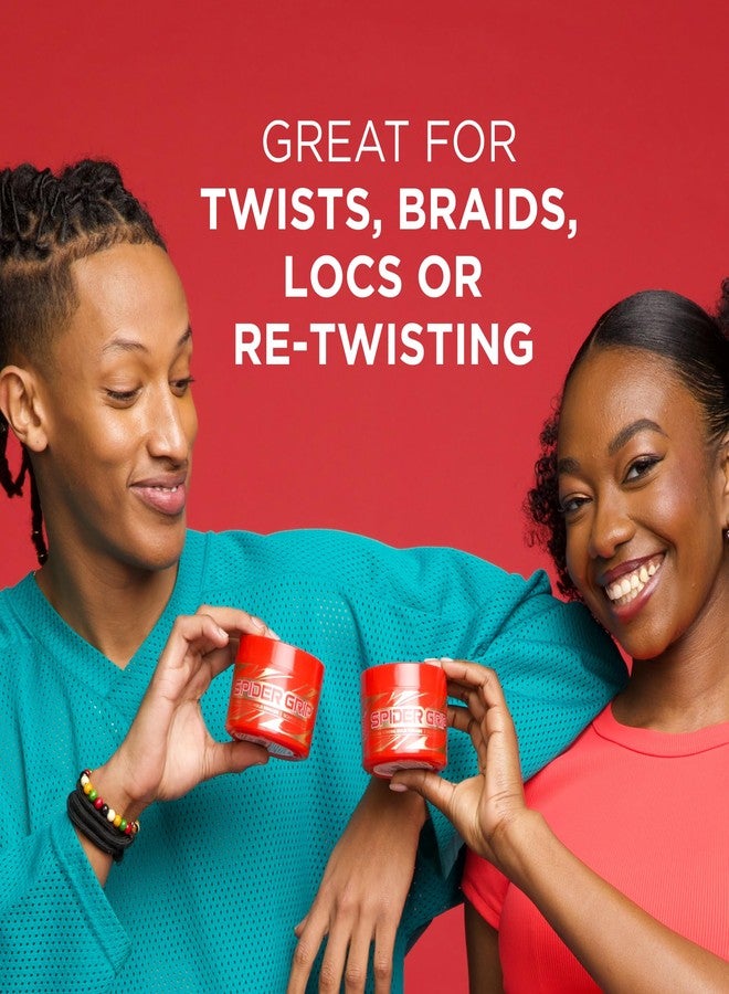 Style Factor Spider Grip Extra Strong Hold Pomade 10 oz - for Men and Women Castor Oil and Biotin for High Shine and Healthy, Long-Lasting Control for Braids, Locs, Twists and Retwists - Image 5