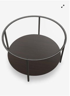 AGD coffee table Black/gray 75x45cm  - Image 2