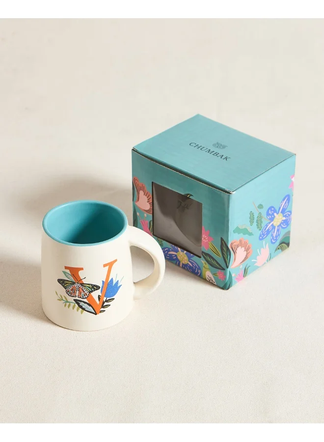 Chumbak Viceroy Alphabet Mug - V